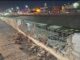 Fuerte choque en el canal; grúa impacta contra muro y desata caos vial