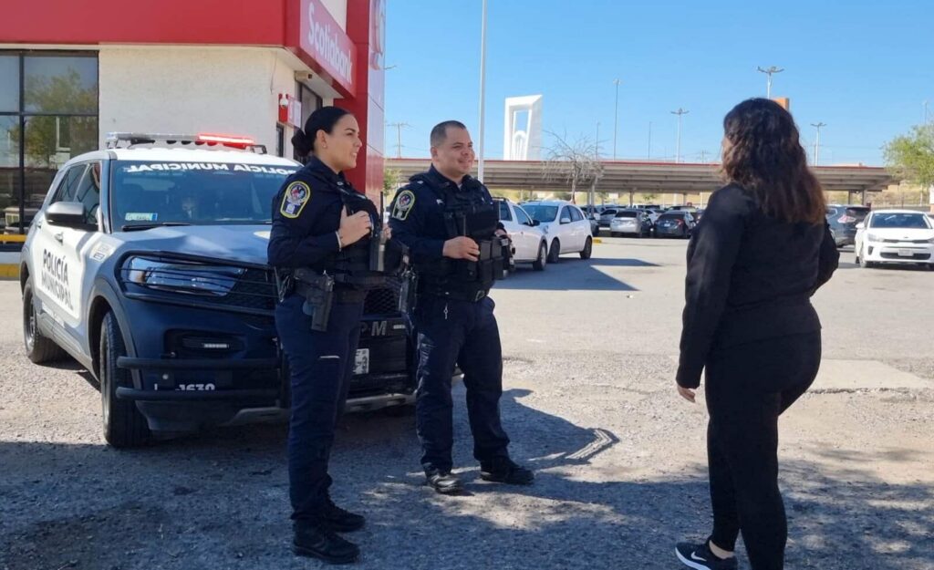 Ofrece Policía Municipal seguridad a ciudadanos que reciban su ahorro o aguinaldo