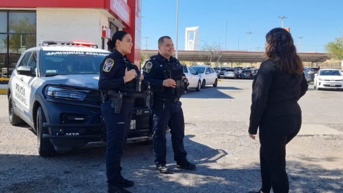 Ofrece Policía Municipal seguridad a ciudadanos que reciban su ahorro o aguinaldo