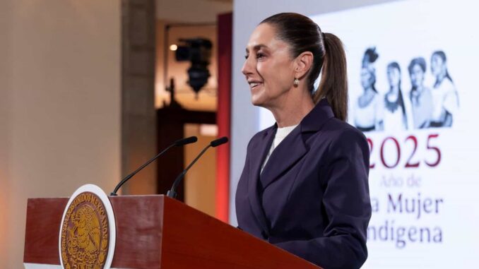 Sheinbaum denuncia al hombre que la acosó en Centro Histórico de CDMX