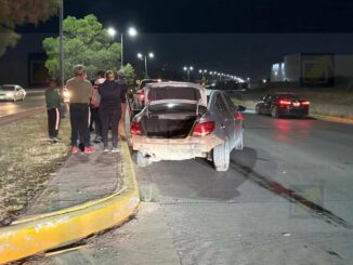 Choque con lesionado en Vialidad Sacramento y Callejón Calera