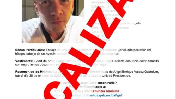 Localiza Fiscalía a hombre que tenía reporte de ausencia en la ciudad de Chihuahua