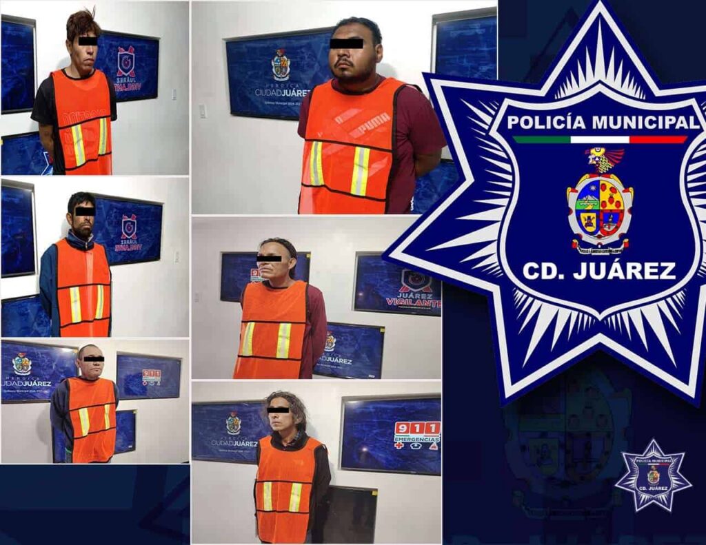 Capturan a seis prófugos con órdenes de aprehensión