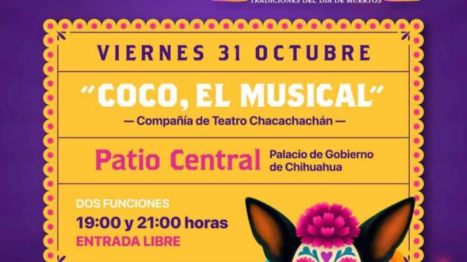 Celebra Estado Día de Muertos con festival de música en Palacio de Gobierno