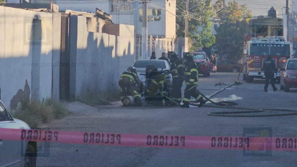 Explosión por fuga de gas provoca daños en vivienda de la colonia Nacional
