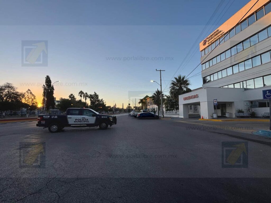 Hombre es baleado frente a bar en la madrugada
