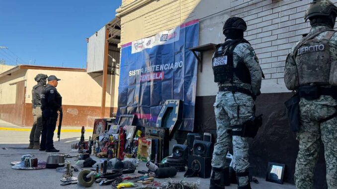 Realizan revisión extraordinaria en el interior del Cereso No. 3