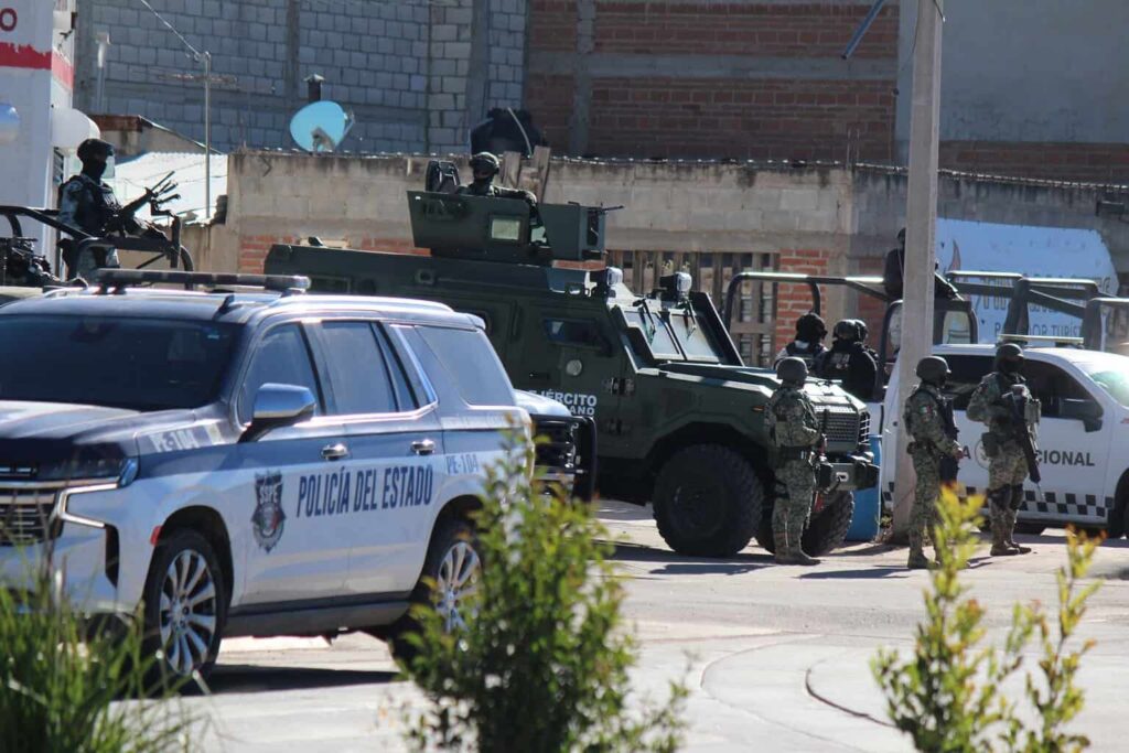 Refuerzan Operativo Conjunto de seguridad en Guachochi con más de 130 elementos y 40 unidades