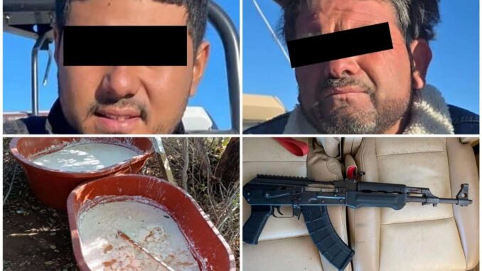Detienen a siete e inhabilitan laboratorio clandestino en Tecate, Baja California