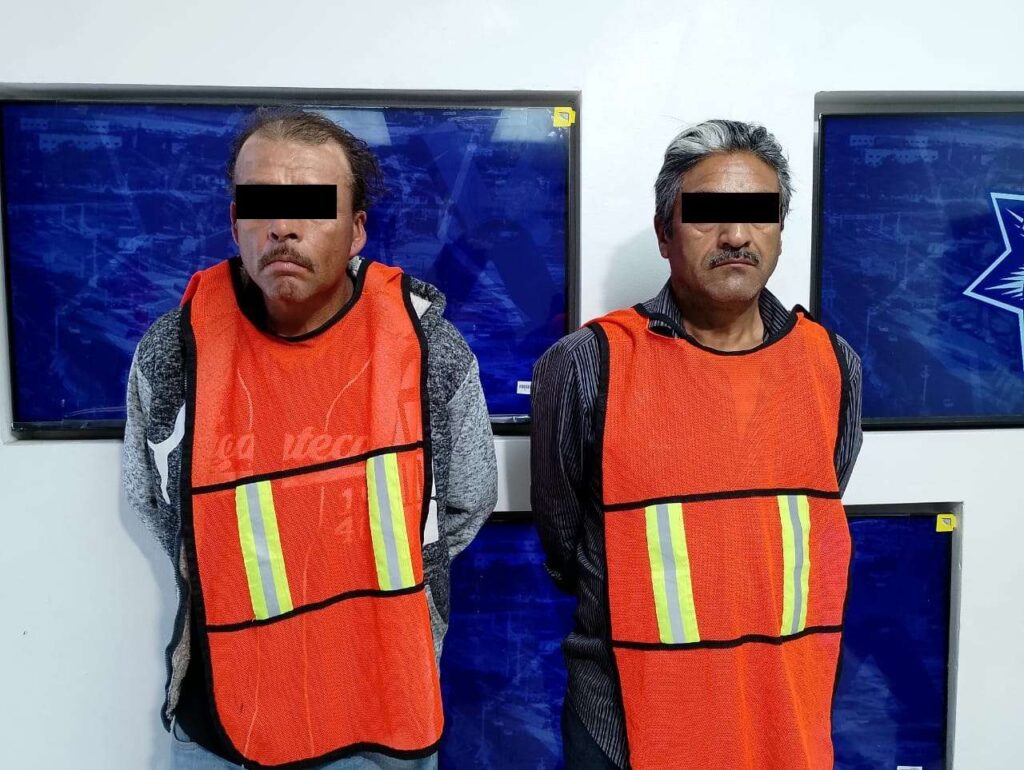Detienen a dos que contaban con orden de aprehensión por violencia familiar y drogas