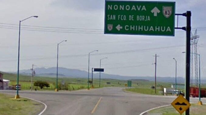 Hallan 3 cuerpos calcinados en un vehículo en la carretera San Francisco de Borja a Nonoava