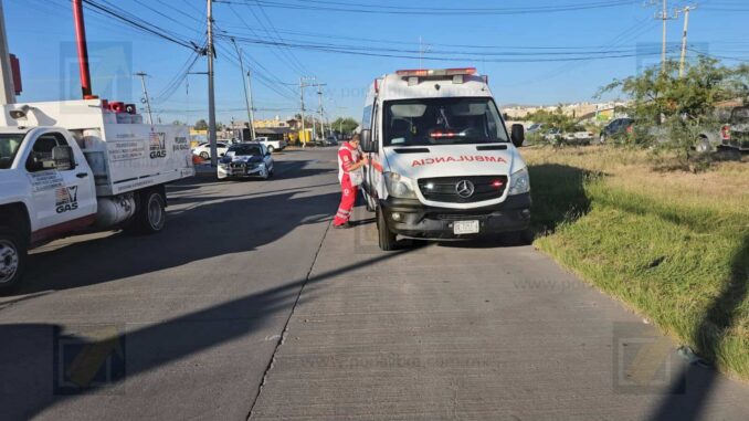 Conductora embiste a mujer en paso peatonal de avenida Imperio