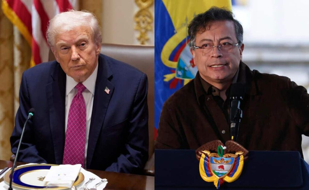 Trump llama a Petro líder del narcotráfico; «está engañado», dice el presidente colombiano