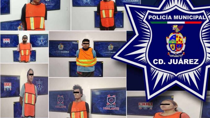 Detienen a siete prófugos de la justicia