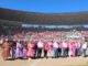 Participan FGE Occidente y CEJUM en el “Gran Lazo Rosa”, evento de concientización contra cáncer de mama