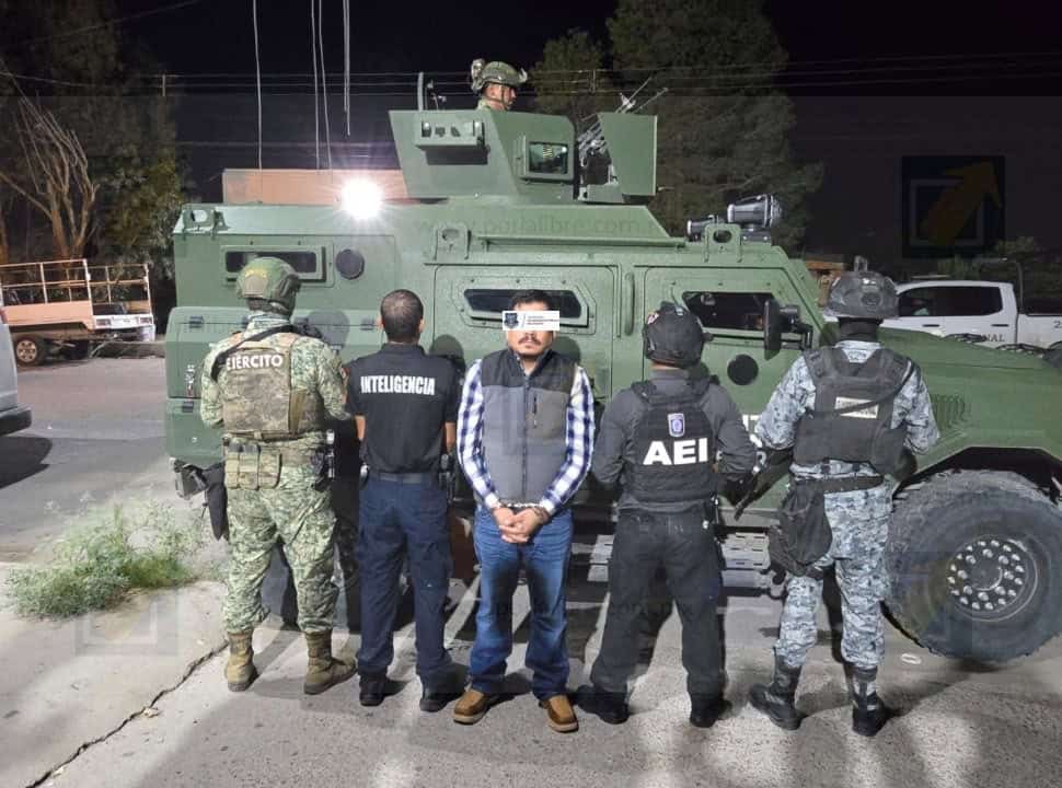 Captura célula BOI a cabecilla criminal del Valle de Juárez