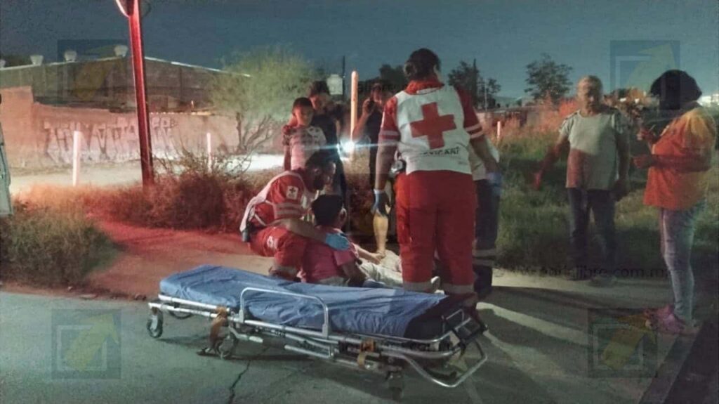Mujer de la tercera edad sufre atropellamiento por el tren en cruce de la calle 27 de Noviembre