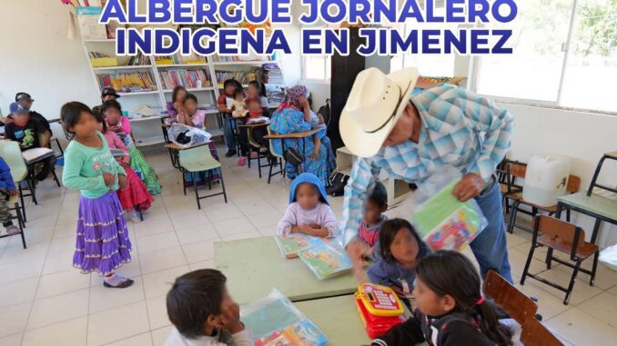 Arturo Zubia visita las comunidades más alejadas del municipio de Jiménez y reafirma su compromiso con la educación