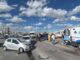 Camioneta pierde el control en el Juventud y provoca fuerte choque múltiple