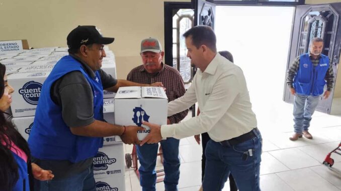 Concluye tercera entrega de apoyos de NutriChihuahua para adultos mayores y personas con discapacidad