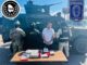 Detienen a hombre con arma, cocaína y 121 mil dólares
