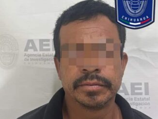 Aprehenden Policías Investigadores a imputado por el delito de violencia familiar en Parral
