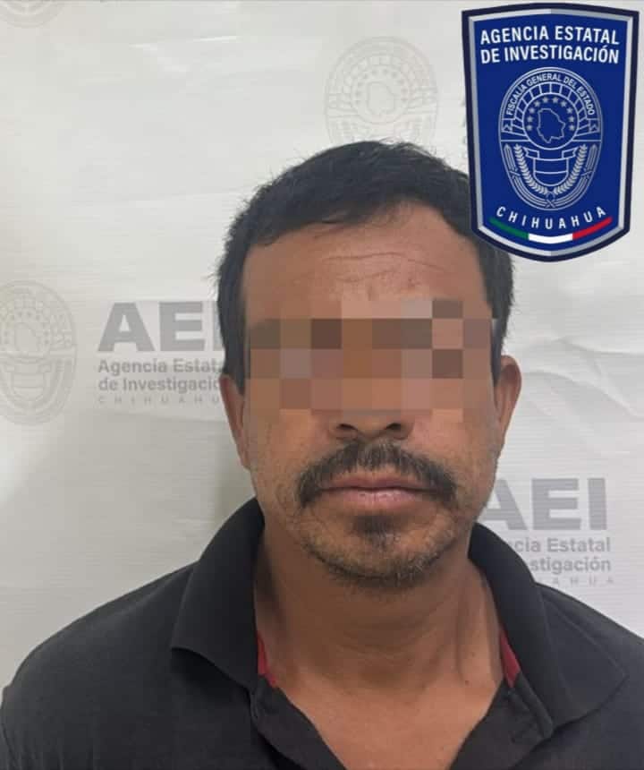 Aprehenden Policías Investigadores a imputado por el delito de violencia familiar en Parral