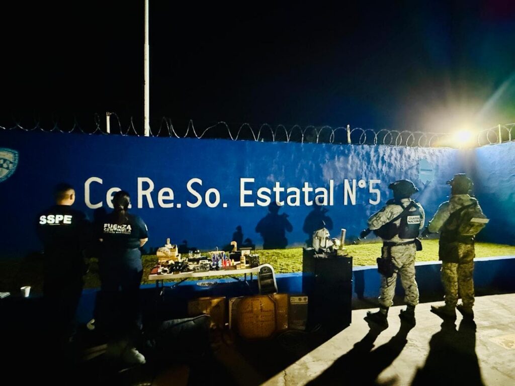 Realizan inspección extraordinaria en Cereso No. 5 de Nuevo Casas Grandes