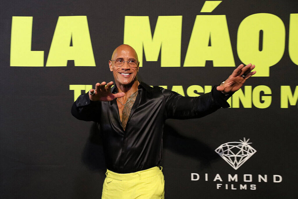 Dwyane Johnson presenta en México su película ‘The Smashing Machine’