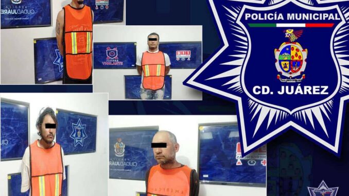 Capturan a cuatro hombres con órdenes de aprehensión vigentes