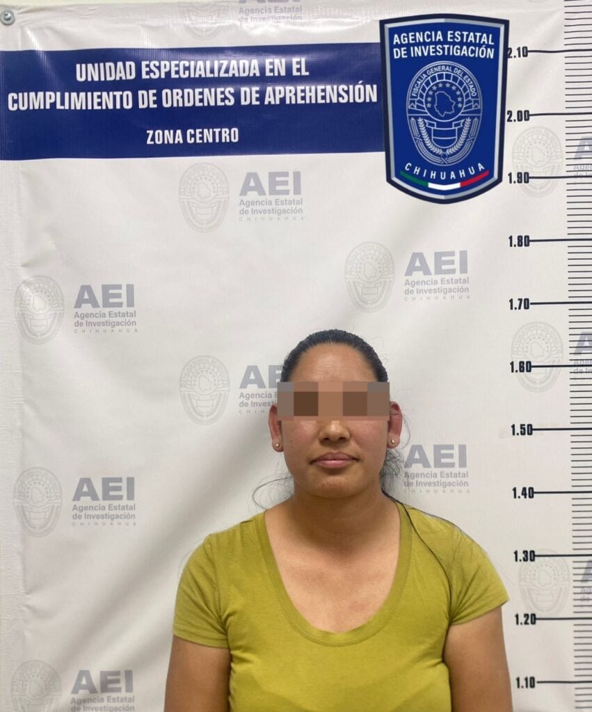 Cumplimenta AEI Zona Centro orden de aprehensión a mujer por homicidio imprudencial