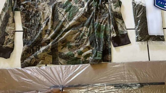 Asegura AEI arma de fuego y droga en Balleza