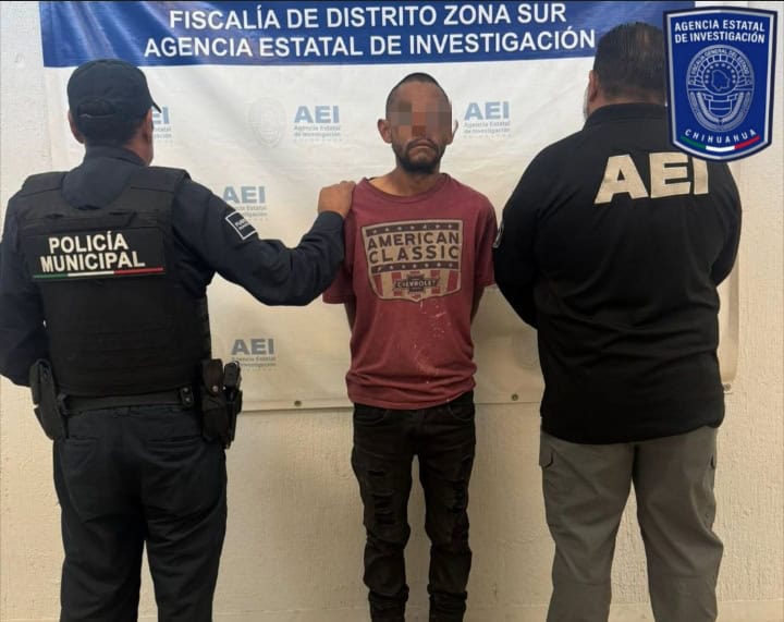 Detiene AEI a tres implicados en diversos robos cometidos en Parral