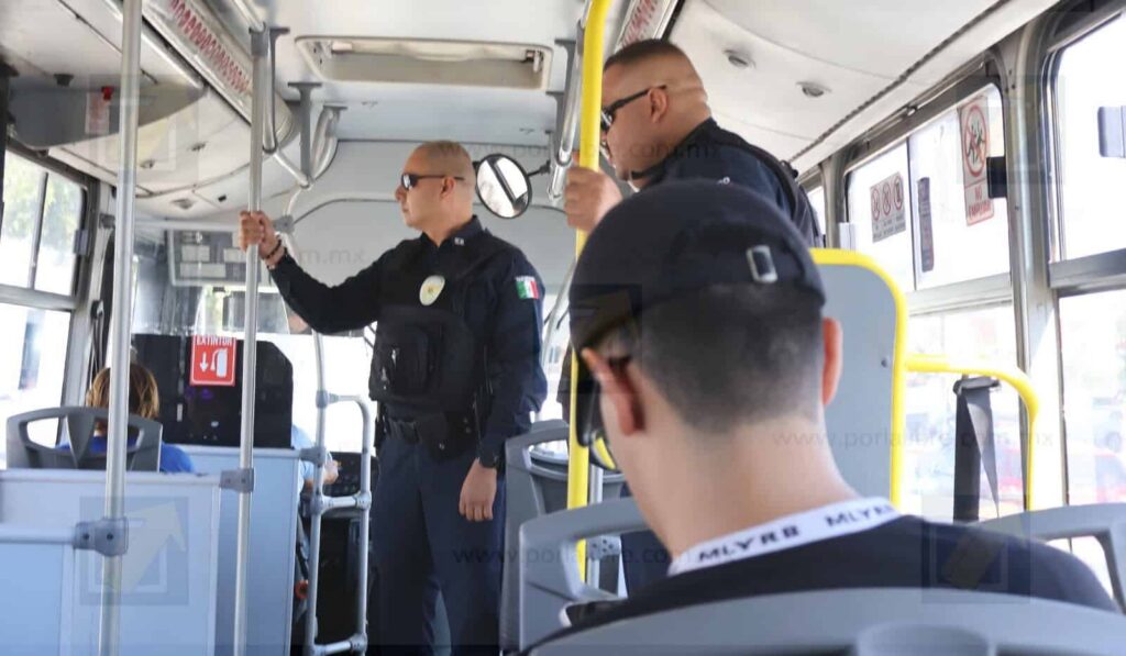 Refuerzan policías municipales vigilancia en unidades y estaciones del Bowí