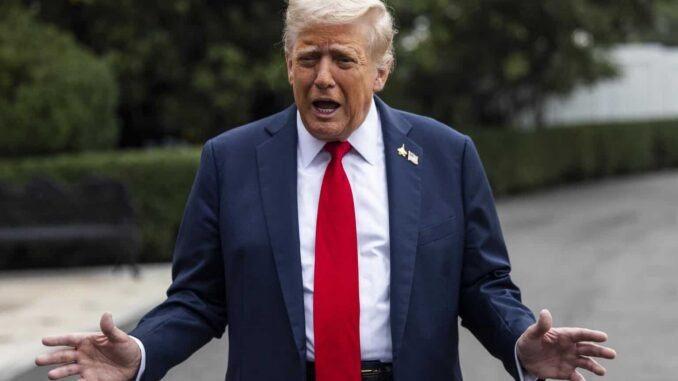 Trump insta a convertir «ciudades peligrosas» de EE.UU. en campos de entrenamiento militar