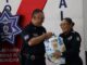 Entrega Canaco despensas a policías municipales