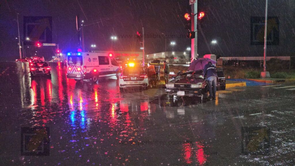 Accidente múltiple en el Circuito Universitario