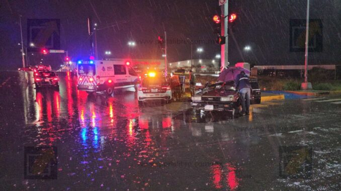 Accidente múltiple en el Circuito Universitario