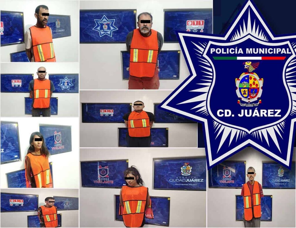Detienen a ocho prófugos de la justicia