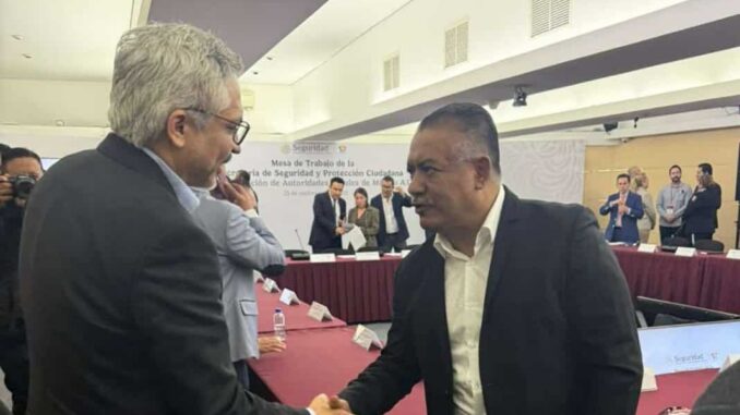 Acude secretario de Seguridad Pública a reunión de AALMAC