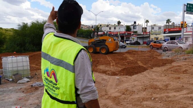 Construye Municipio trayecto vial seguro en Campo Bello y Circuito Universitario