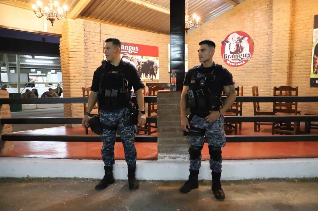 Policía Municipal refuerza vigilancia en Expogan 2025