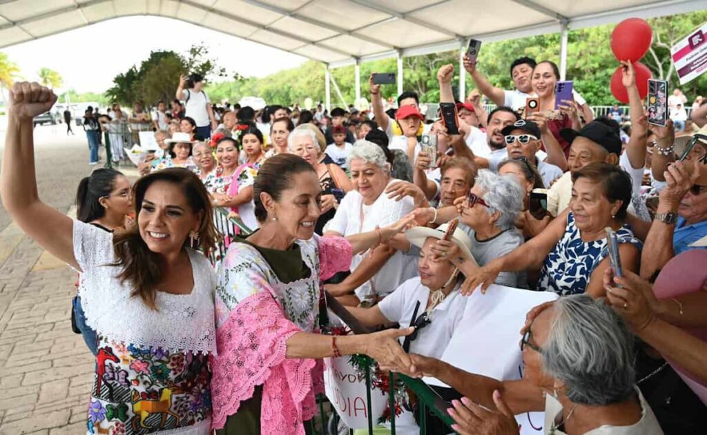 «Nunca me voy a alejar de Quintana Roo», asegura Claudia Sheinbaum