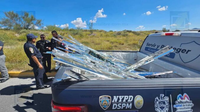 Detienen a sujeto tras robo de materiales en tienda Walmart Cordilleras 