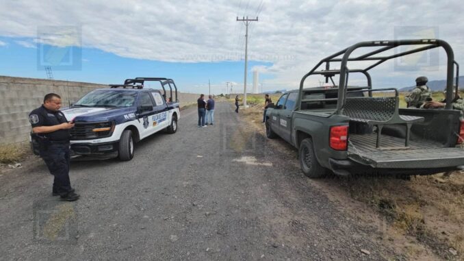 Hallan un ejecutado en camino de terracería de la colonia El Refugio