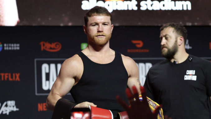 El ‘Canelo’ Álvarez defiende sus títulos ante un Crawford que busca hacer historia