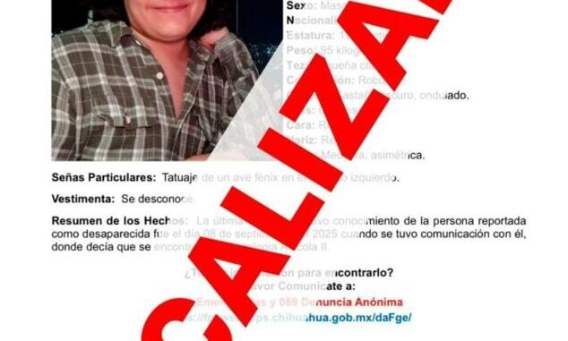Localizan a joven reportado ausente en la colonia Avícola II