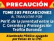 Falta de atención en el suministro de CFE afecta alumbrado público de la lateral del Periférico de la Juventud